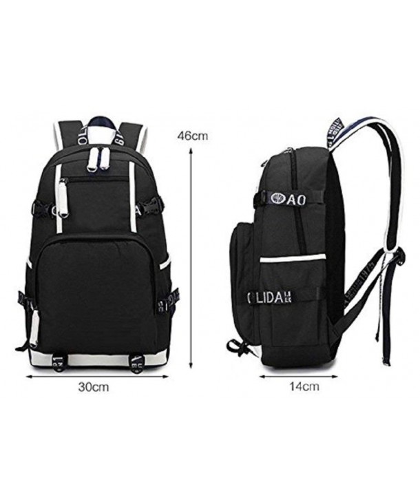 Anime Anime Cartoon Laptop Daypack Backpack Shoulder School Bag for 15 ...