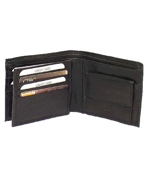 Lambskin Men's Wallet with Change Pocket BLACK 4207 US - CT1252H0ALP