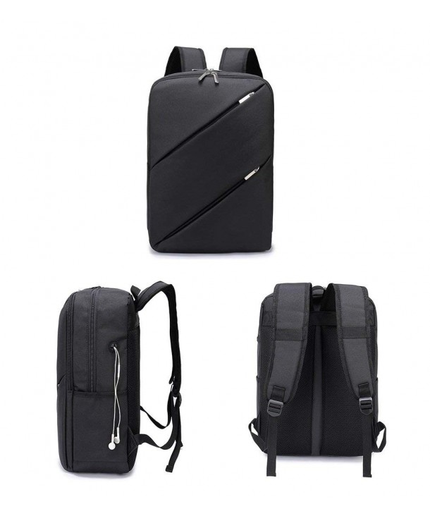 Lightweight Business Backpack - Black - CM12MA0C49O