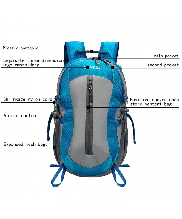 Backpack Trekking Climbing Shoulder - Light Blue - CL18EXWEDSR