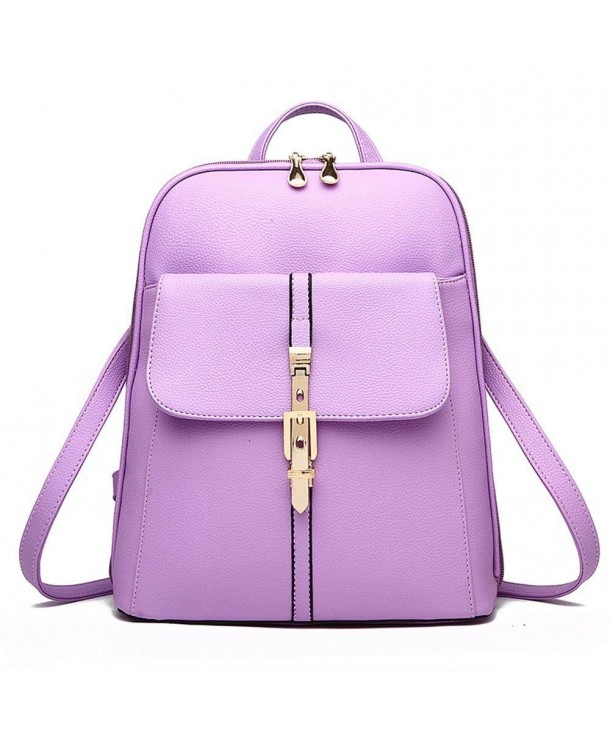H.TAVELnew Fashion Women Girl Leather Mini School Bag Travel Backpack ...