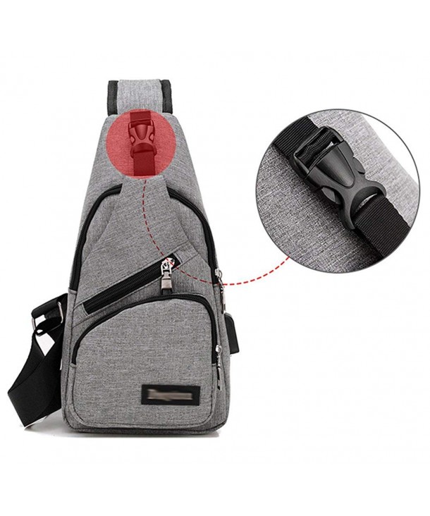 Men and Women Sling Backpack Chest Crossbody Bags Hiking Travel ...