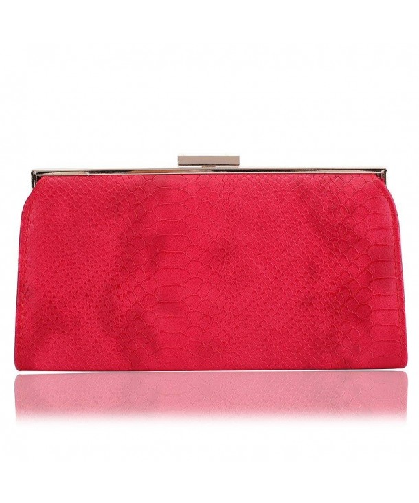 Womens Leather Evening Clutch Bag -Handbags Crocodile Pattern purse For ...
