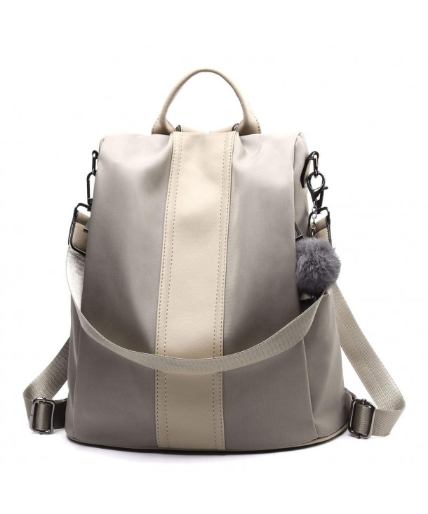 Women Backpack Purse Nylon Anti-theft Covertible Shoulder Bag ...