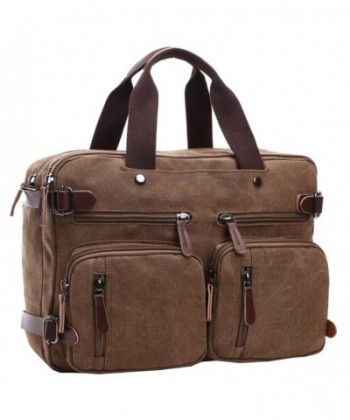 Unisex's Canvas Duffel Bags Large Doctor Office Bag School Backpacks ...