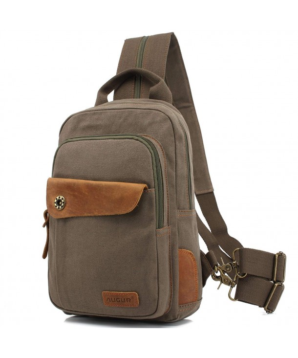 Shoulder Backpack Multipurpose Daypack - Army Green - CR18DOQIRW3