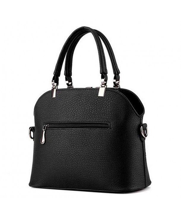 Sweet Lady Women's Medium Sized Faux Leather Shell Top Hand Tote Purse ...