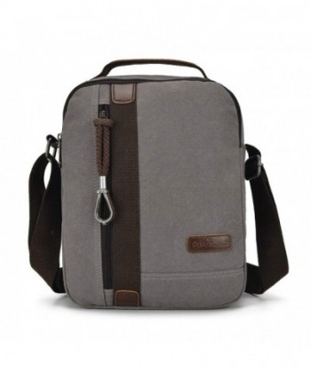 Canvas Men Messenger Bag Travel Tote School Crossbody Bag Shoulder Bag ...