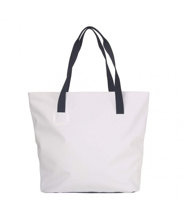 white beach bag