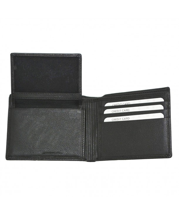 RFID BLOCKING Wallets for Men with Beautiful Gift Box! Genuine Cowhide ...