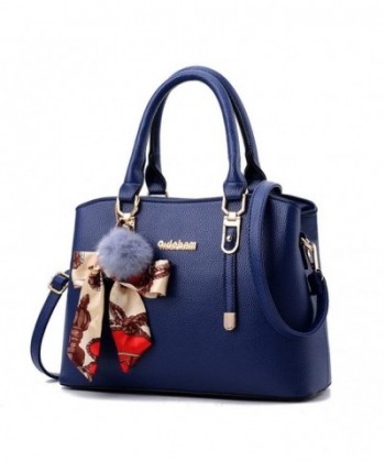 New Silk Women Top Handle Satchel Handbags Designer Shoulder Bag Tote ...