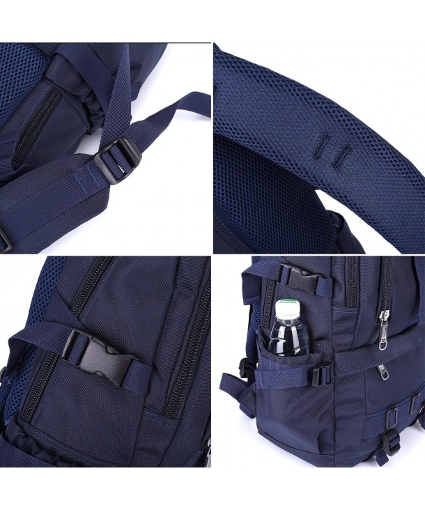 Backpack Rucksack Polyester Multifunction - Blue-1 - C017XQ0M4EN