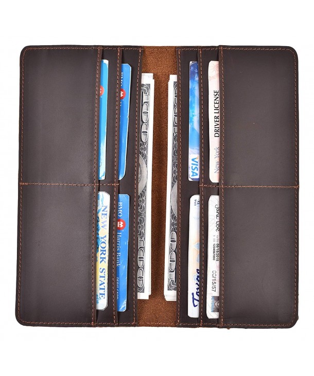 Otto Genuine Leather Wallet - Bank Cards- Money- Driver's License ...