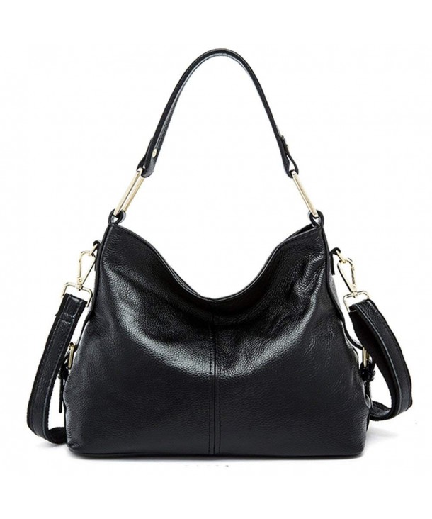 Genuine Leather Handbags for Women Soft Hobo Bag Supple Bucket Bag ...