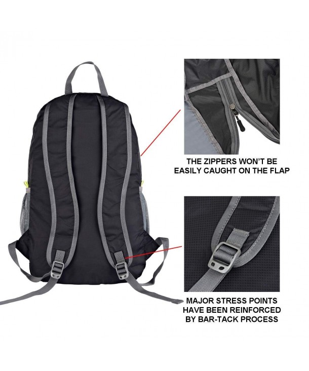 Ultralight Packable Backpack Resistant - black - C518I50GLRX