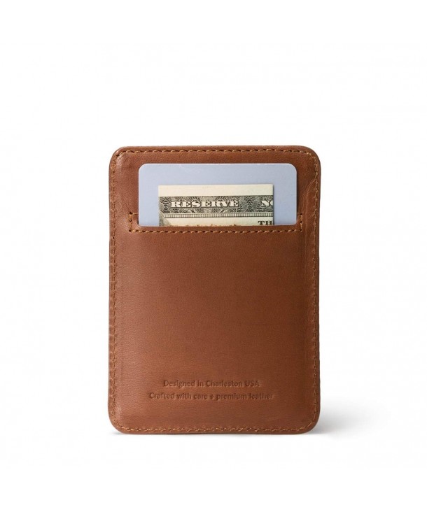 Wally Sleeve Genuine Leather Wallet- Money Clip- Credit Card Holder ...