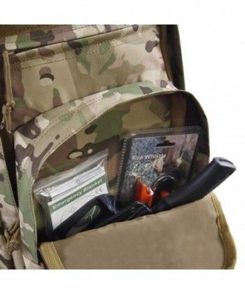 Basecamp Heavy Duty Tactical Backpack Backpack - Camo - CM12O3QJ910